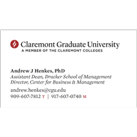 CGU Business Card CGU Business Card