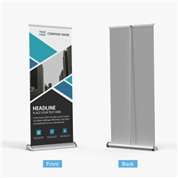 Deluxe Retractable Banner 33"x81"