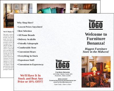 Brochure - 8.5x11, Tri-Fold (Easy)