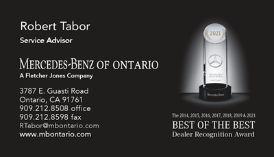 Mercedes Business Cards